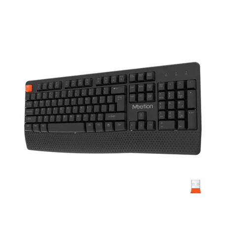Meetion C4130 Wireless Ergonomic Keyboard Mouse Combo Ara/En - Black Meetion Egypt