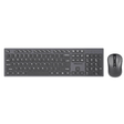 Meetion CW216 silent wireless keyboard and mouse combo Arabic English – front view