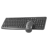 Meetion CW295 Silent 2.4G Wireless Keyboard Mouse Combo Ara/En - Black Meetion Egypt