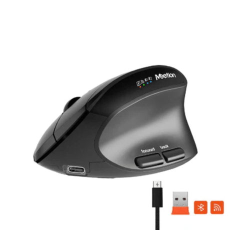 Meetion Director B2 Wireless Dual - mode Ergonomic Combo Ara/En - Black Meetion Egypt