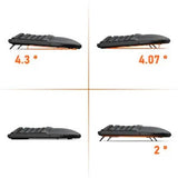 Meetion DirectorW Wireless Ergonomic Keyboard Ara/En - Black Meetion Egypt