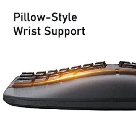 Meetion DirectorW Wireless Ergonomic Keyboard Ara/En - Black Meetion Egypt