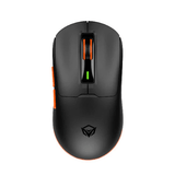 Meetion GW24 lightweight air series tri-mode wireless gaming mouse RGB – front view