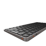 Meetion ikey K210 Bluetooth and 2.4G Wireless Keyboard Ara - Black Gray Meetion Egypt