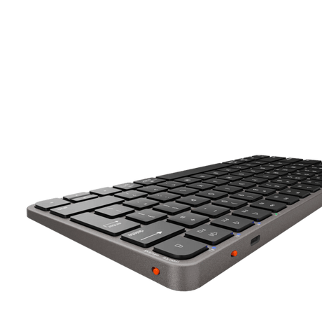 Meetion ikey K210 Bluetooth and 2.4G Wireless Keyboard Ara - Black Gray Meetion Egypt