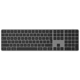 Meetion iKey K230 wireless and Bluetooth dual mode Arabic keyboard – front view black