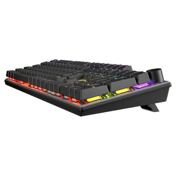 Meetion MK009 Pro Hot - swap Mechanical Keyboard Pluggable Switch Ara/En - Black Meetion Egypt