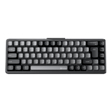 Meetion MK12 65% triple-mode wireless RGB mechanical keyboard Arabic English – front view