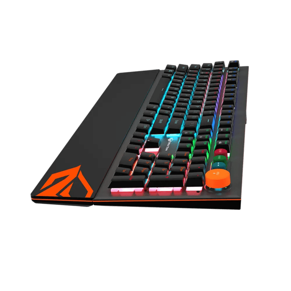 Meetion MK500 Basic Colorful Adjustable Rainbow Backlight Mechanical Gaming Keyboard OUTEMU Blue Switch Ara/En Meetion Egypt