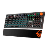 Meetion MK500 Basic Colorful Adjustable Rainbow Backlight Mechanical Gaming Keyboard OUTEMU Blue Switch Ara/En Meetion Egypt