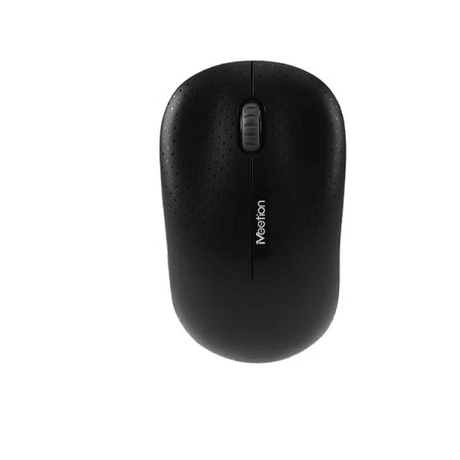 Meetion R545 2.4GHz wireless mouse with power saving – front view black