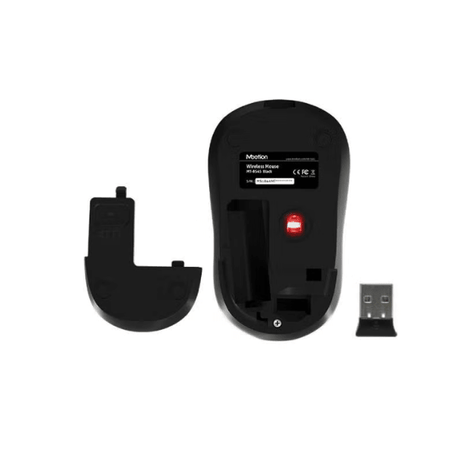 Meetion R545 2.4GHz Wireless Mouse with Power Saving – Black Meetion Egypt