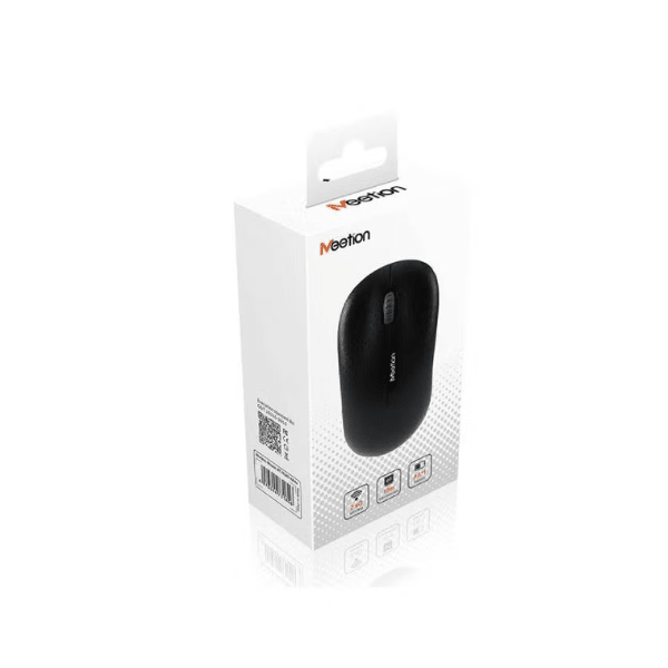 Meetion R545 2.4GHz Wireless Mouse with Power Saving – Black Meetion Egypt