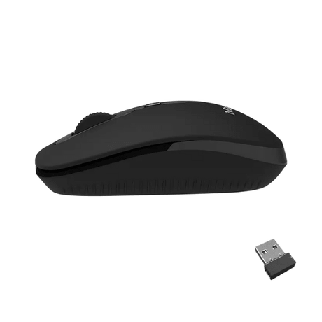 Meetion R547 Wireless Mouse Adjustable DPI Ergonomic Design Black Meetion Egypt
