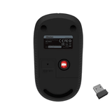 Meetion R547 Wireless Mouse Adjustable DPI Ergonomic Design Black Meetion Egypt