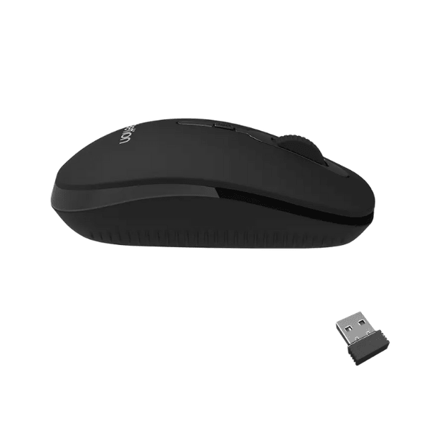 Meetion R547 Wireless Mouse Adjustable DPI Ergonomic Design Black Meetion Egypt