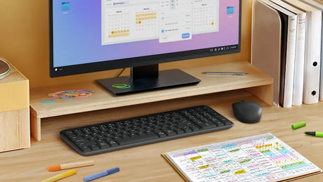 Logitech MK250 Bluetooth Wireless Mouse and Keyboard-ARA Combo- Black-dokantech#