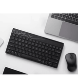 Rapoo 8000M Wireless Keyboard & Mouse Combo Multi - Mode Black - Ara Rapoo Egypt