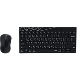 Rapoo 8000M Wireless Keyboard & Mouse Combo Multi - Mode Black - Ara Rapoo Egypt