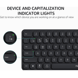 Rapoo 9560M Wireless Keyboard and Mouse Combo Ara - Dark Grey Rapoo Egypt