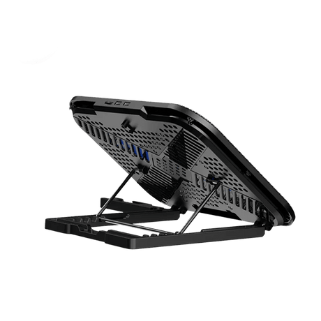 Rapoo CF200 laptop cooler – with laptop