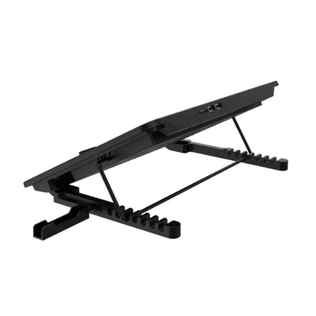 Rapoo CF300 8 - Fan Laptop Cooling Pad with Adjustable Height – Black Rapoo Egypt