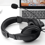 Rapoo H150S USB Stereo Headset Clear Sound Comfort Black Rapoo Egypt
