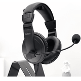 Rapoo H150S USB Stereo Headset Clear Sound Comfort Black Rapoo Egypt