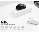 Rapoo M160 Wireless Silent Mouse Multi - Device Bluetooth Black Rapoo Egypt