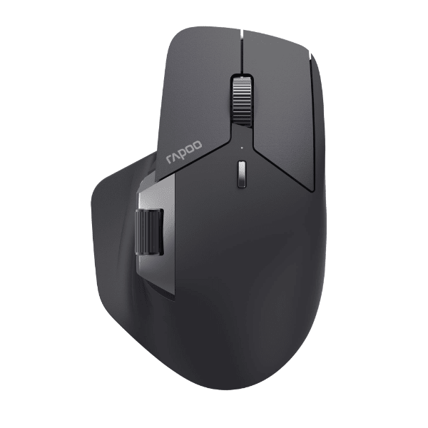 Rapoo MT760 Mini multi-mode wireless mouse Bluetooth 5.0 – front view black