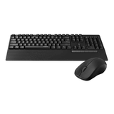Rapoo X1960 Wireless Keyboard and Mouse Combo, 2.4GHz, 1000 DPI - Arabic layout - Black Rapoo Egypt