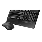 Rapoo X1960 Wireless Keyboard and Mouse Combo, 2.4GHz, 1000 DPI - Arabic layout - Black Rapoo Egypt