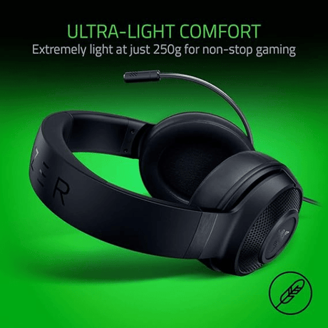 Razer Kraken X Wired Gaming Headset – 7.1 Surround Sound, Ultra - Light, Black Razer Egypt