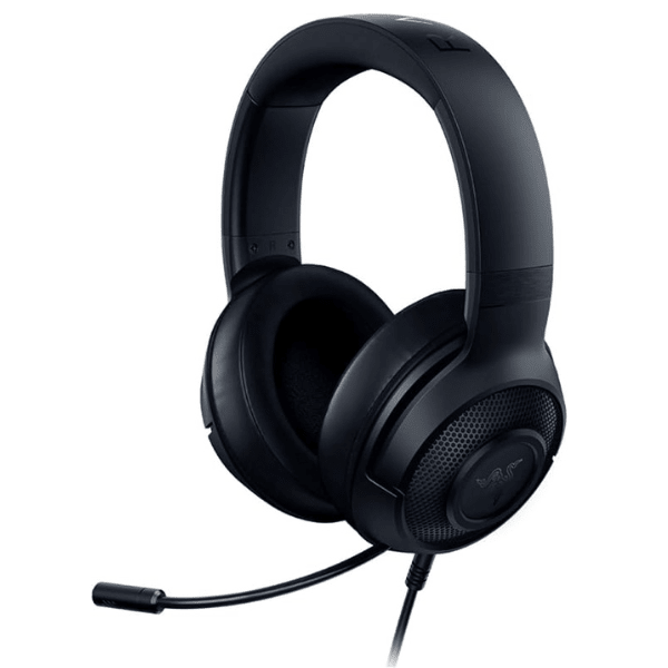 Razer Kraken X wired gaming headset 7.1 surround ultra-light – front view black