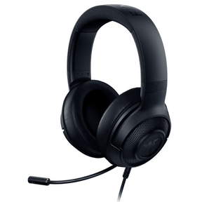 Razer Kraken X wired gaming headset 7.1 surround ultra-light – front view black