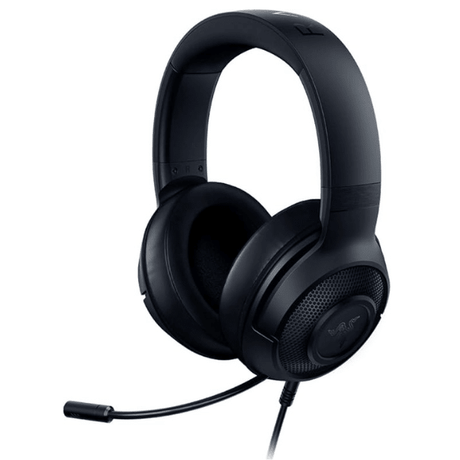 Razer Kraken X wired gaming headset 7.1 surround ultra-light – front view black