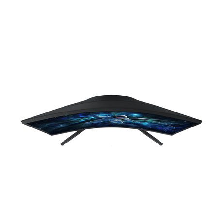 Samsung Odyssey G5 27-inch – gaming desk lifestyle