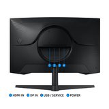 Samsung Odyssey G5 27in Curved Gaming Monitor QHD 165Hz – LS27CG552EMXEG Samsung Egypt
