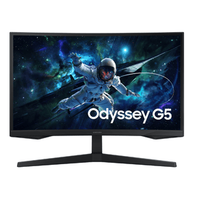 Samsung Odyssey G5 27-inch curved gaming monitor QHD 165Hz – front view