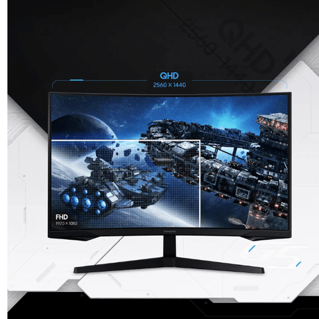Samsung Odyssey G5 27in Curved Gaming Monitor QHD 165Hz – LS27CG552EMXEG Samsung Egypt