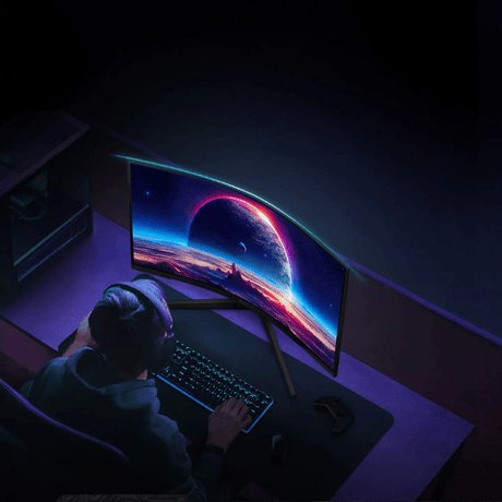 Samsung Odyssey G5 27in Curved Gaming Monitor QHD 165Hz – LS27CG552EMXEG Samsung Egypt