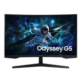 Samsung Odyssey G5 32-inch curved QHD 165Hz gaming monitor – front view