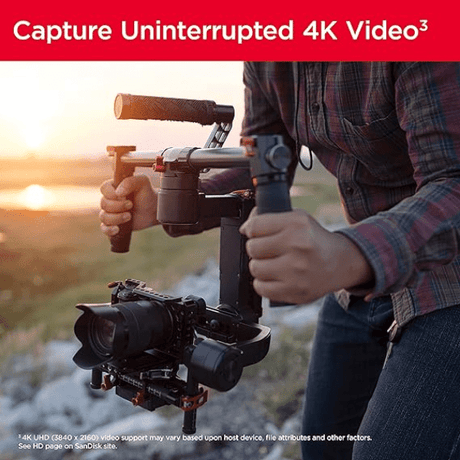 SanDisk Extreme SD Card 256GB – Read 180MB/s | Write 130MB/s – SDSDXVV - 256G - GNCIN SanDisk Egypt