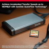 SanDisk Extreme SD Card 256GB – Read 180MB/s | Write 130MB/s – SDSDXVV - 256G - GNCIN SanDisk Egypt