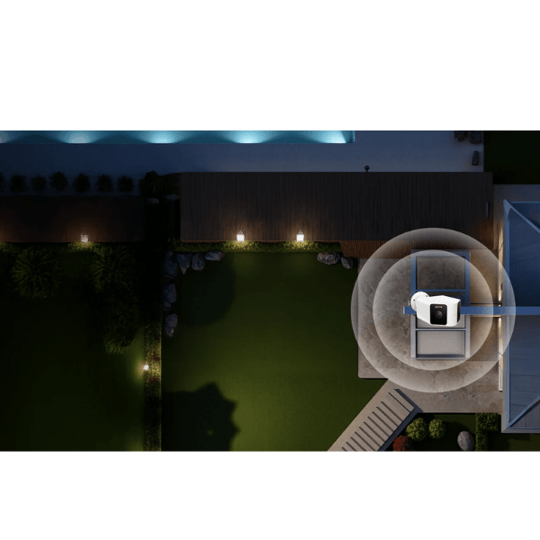 Xiaomi Outdoor Camera CW100 Dual 2K – Dual - Lens Ultra - Wide View, AI Detection, IP66 – White Xiaomi Egypt