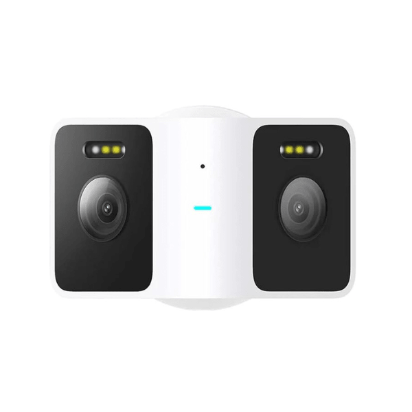 Xiaomi Outdoor Camera CW100 Dual 2K dual-lens ultra-wide AI detection IP66 – front view white