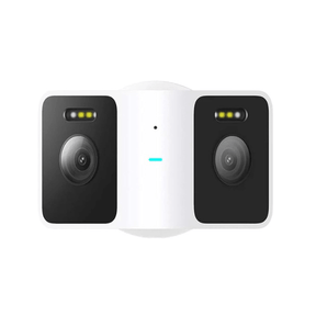 Xiaomi Outdoor Camera CW100 Dual 2K dual-lens ultra-wide AI detection IP66 – front view white
