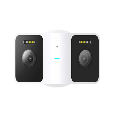 Xiaomi Outdoor Camera CW100 Dual 2K dual-lens ultra-wide AI detection IP66 – front view white