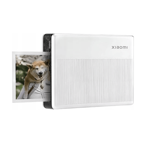 Xiaomi Portable Photo Printer 1S Bluetooth 5.2 portable photo device – front view silver gray