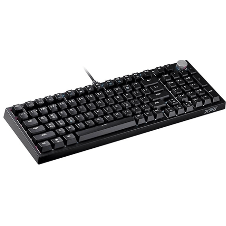 XPG Sorcerer Wired Gaming Keyboard Red Switch RGB English Layout - Black XPG Egypt